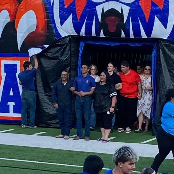 Torrid 4 Black White Sequin Football Striped Abbey Blouse Sporty Tailgate - Picture 14 of 16